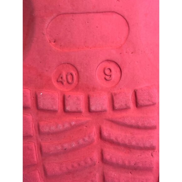 Red Clogs Garden Slip-On Water Beach Shoes Classic Unisex Size 9 Lightweight - Picture 3 of 11